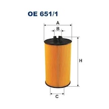Fıltron Oe6511 Yag Filtresi 709666 83120890540 A0001801609