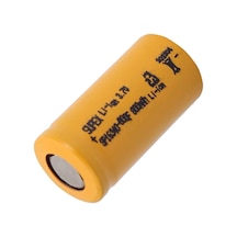 Supex 16340 3.7v 800mah Li-ion Şarjlı Pil Başsız