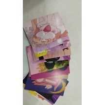 Sailor Moon Retro Anime Duvar Kolaj Seti - 50 Adet 90&apos Lar Nostaljik Ve Kawaii Sahne Fotoğraf Kartları, Genç Kız Pembe Manga Oda Dekoru, Estetik Poster Paketi 10x15 Cm 7/8 Yaş