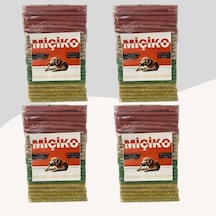 Miçiko Köpekler İçin 100'lü Renkli Munchy Diş Sağlığı Ödül Çubuğu 4 Paket 400 Adet
