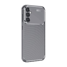 Samsung Uyumlu Galaxy A16 5g Kılıf Auto Focus Karbon Kapak - Gri 0.2M-Çok Renkli