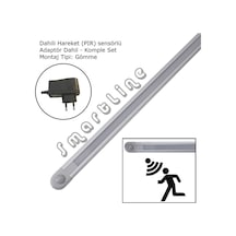 Smartline Dahili Hareket Sensörlü (Pır) Slim Gömme Led Bar - Set