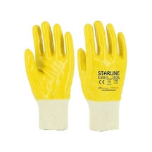 Starline 5 Çift E-206y Eldiven 10beden Sarı 10 Beden