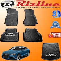 Audi A5 3D Paspas + Bagaj Havuzu 2015-2020 Arası Set Rizline N11.34119