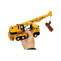 Sesli Ve Işıklı Metal İnşaat Araçları, 1:28 Ölçekli Set