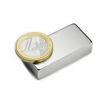 1 Adet 40Mm X 20Mm X 10Mm Köşeli Süper Güçlü Neodyum Mıknatıs N11.1632