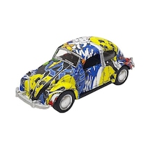 Çek Bırak Metal Retro Vosvos Araba - 6636-18t