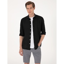 Pierre Cardin Erkek Siyah Gömlek Desenli 50303293-vr046 Siyah
