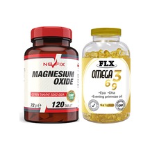 Vitamin C Quercetin 120 Tablet & Flx Omega 3-6-9 90 Tablet