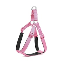 Köpek Göğüs Tasması Xxs 30 35 Cm Pembe Çok Renkli