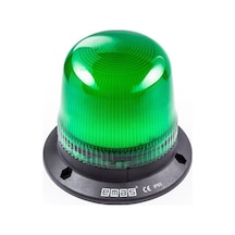 Emas It120g024 It Serisi Yeşil 24v Ac/dc Led Tepe Lambası 120mm