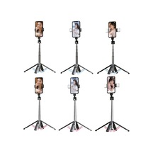 Createtech Cep Telefonu Canlı Yayın Aksesuarı, Bluetooth Tripod, 100cm Paslanmaz Çelik, Uzaylı Kamera Destek