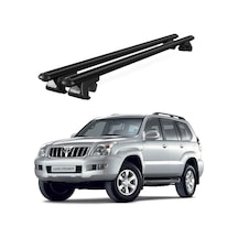 Venüs Toyota Land Cruiser 1997-2008 Uyumlu Siyah Ara Atkı Port Bagaj Tavan Barı