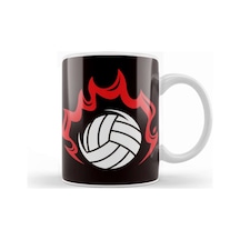 Volleyball Player Ball Sports Team Coach Beach Volleyball Kupa Bardak Porselen Karışık