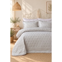 Summer Pike Comforter Set Sandy Tek Kişilik Bej Bej