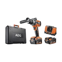 Aeg Bsb18c2bl-402c 4935464097 Kompakt Darbeli Matkap 18 V 13 Mm 2 Vel-2 X 4,0 Ah 65 Nm