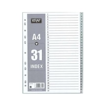 Kraf 1-31 Rakam Pp Ayraç
