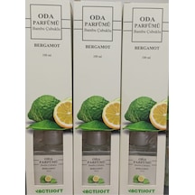 Oda Kokusu Bambu Çubuklu 100 Ml 3 Lü Paket Bergamotlu Bergamot