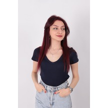 Busem S0016727 Kadın Bluz Lacivert