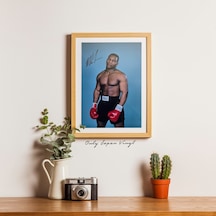 Mike Tyson 20x30 Cm Boyutunda Islak İmzalı Fotoğraf Ömür Boyu Co