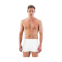 İkikareshop Beyaz 6800 Erkek Boxer Çok Renkli