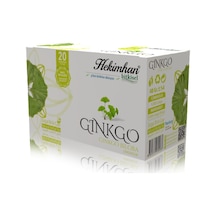 Hekimhan Ginkgo Biloba Doğal Bitki Süzen Poşet Çay 20 x 2 G