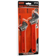 2pcs Set 8 İnç-200mm - 10 İnç-250mm Kurbağacık Anahtar Seti 5