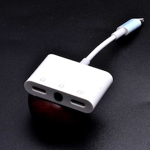 Go Des GD-UC018 Lightning Kulaklık - Şarj - 3.5 mm Aux Dönüştürücü Adaptör - ZORE-257775