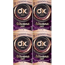 Okey Nirvana Hot Prezervatif 4 x 20'li