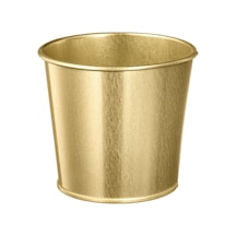 Ikea Daıdaı Galvanizli Çelik Saksı - Gold Pirinç Rengi - 9 Cm