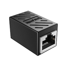 Hadron Hdx5066 Rj 45 Dişi - Dişi Uzatma Adaptörü - Siyah