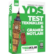 Yediiklim Yayınları Yds Yökdil Test Teknikleri Ve Gramer Notları
