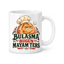 Bezos Bana Bulaşma Tasarımlı Porselen Kupa - Model 733 22