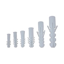 Plastik Dubel Beyaz 7 Mm 100 Adet Clz