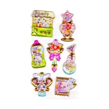 Sticker Kabartmalı Stiker Defter, Planlayıcı Etiket Sulu-909 -14x8 Cm - Sulu Candy Shop