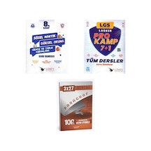2027 Limit 8. Sınıf/lgs Mantık Sözel Görsel Okuma Grafik Soru + 8. Sınıf/lgs Tüm Dersler Prokamp Soru 3'lü Set