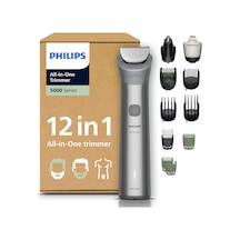 Philips Multigroom Series 5000 Hepsi Bir Arada Yüz, Baş Ve Vücut İçin 12 Parçalı Sakal Düzeltici Ve Saç Düzeltici, Kendiliğinden Bilenen Metal Bıçaklar, 20 Uzunluk Ayarı 0,5-20 Mm , Model Mg5952/30 Diğer
