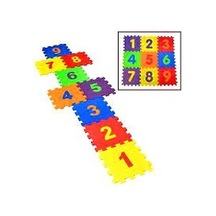 Çok Rakamlı 9 Parça Soft Yer Matı Karosu 4915 44491918