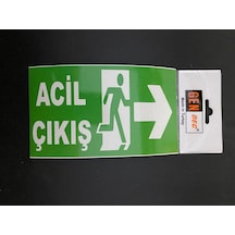 Yönlendirme Acil Çıkış Sağ 9.5X16.5 Cm