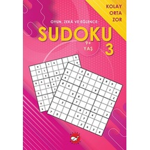 Oyun, Zeka Ve Eğlence Sudoku 3 Kolay, Orta, Zor 9+ Yaş Diğer
