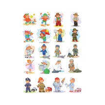 İnsanlar Sticker Set 25 Parça Telefon, Tablet, Defter, Laptop Sticker