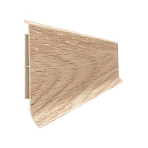 Vilo Linela 410 Adelaide Oak Pvc Süpürgelik 2m Usta Gerektirmeyen Montaj - Suya Ve Neme Dayanıklı