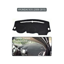Hyundai İx35 2009-2015torpido Koruma Halısı Gri Kenar
