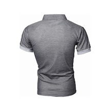 Novahub Lacivert Erkek Polo Gömlek Günlük Düz Renk Yaka Pamuk Karışımı Kısa Kollu İş Lacivert - Xl Lacivert