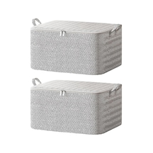 Xiyyadms Büyük Kapasiteli Çok Amaçlı Depolama Çantası - Dayanıklı, Toz Geçirmez Ve Yıkanabilir 30l-220l Gri