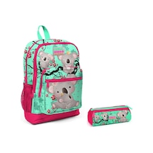 Coral High İlkokul Sırt Çantası ve Kalemlik Seti - Koala Baskılı