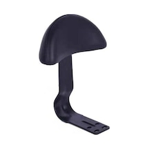 1 Takım Suni Deri Bisiklet Arkalığı Yükseltmek Kalınlaşmak Güneşe Dayanıklı Bisiklet Arkalığı E-bisiklet İçin Destek Siyah