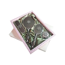 Ceyyiz Saraylı Silver Kartanesi Ayna Fırça Takımı 101