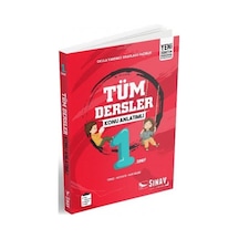 Sınav 1. Sınıf Tüm Dersler Konu Anlatımı -  Sınav Dergisi Yayınları