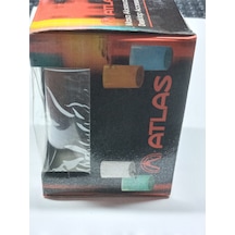 Atlas Şeffaf Bardak Masa Kalemliği